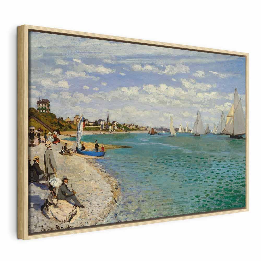 Leinwandbild - Claude Monet – Regatta at Sainte-Adresse