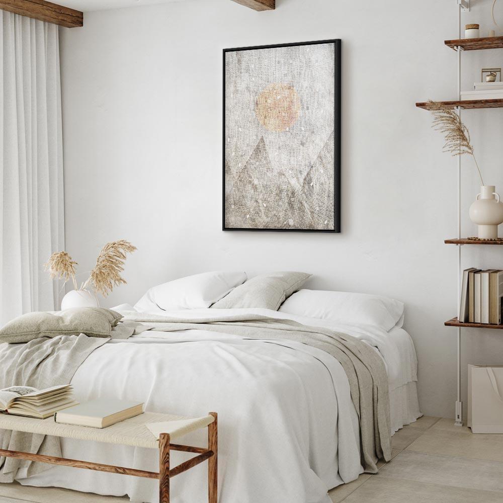 Leinwandbild - May Snow (1 Part) Vertical