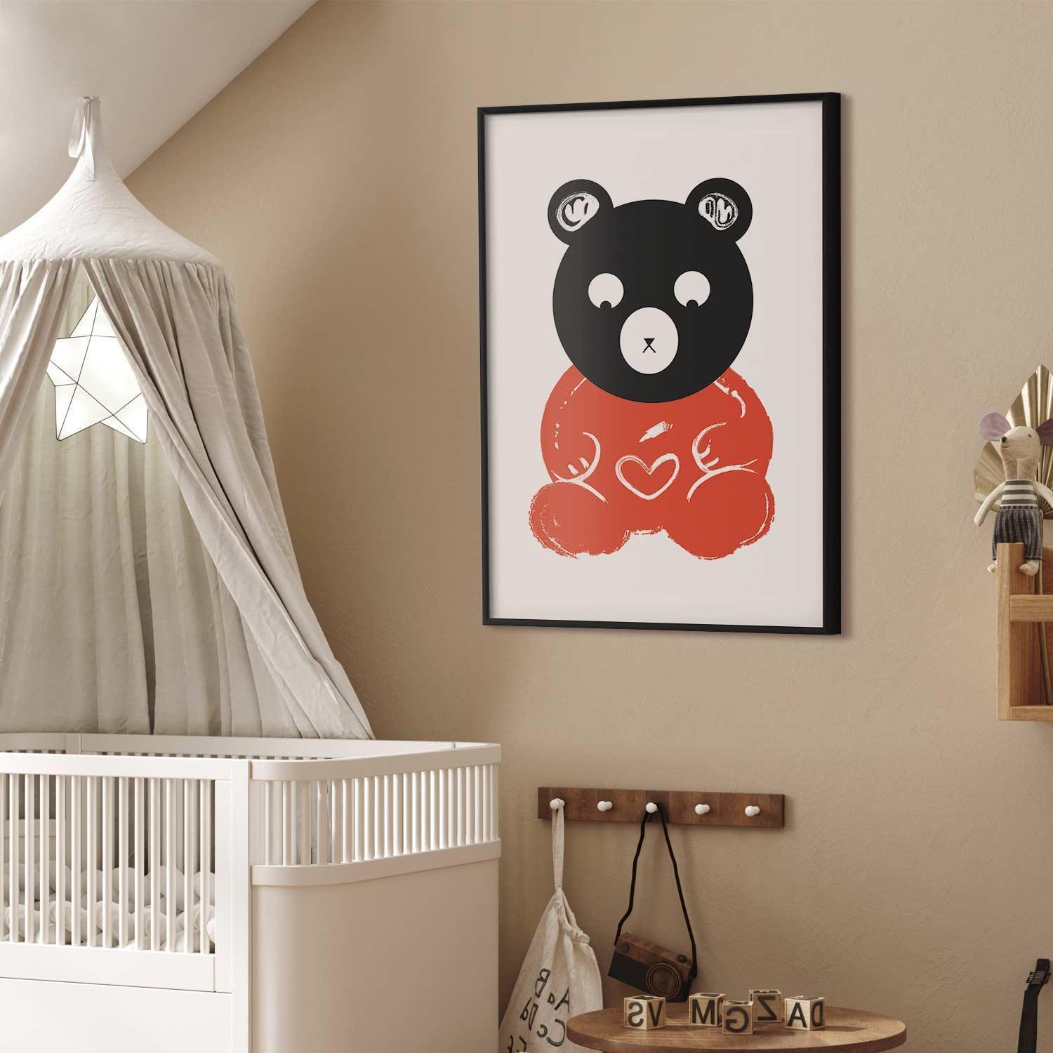 Poster - Thoughtful Bear Artgeist