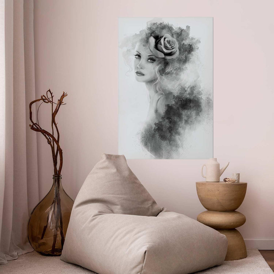 Poster - Watercolor Portrait Artgeist