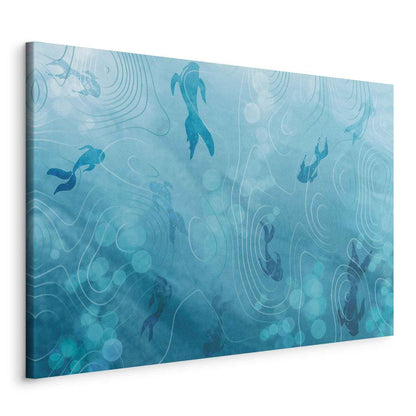 Leinwandbild - Japanese pond