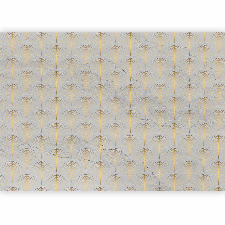 Fototapete - Linear Pattern With Gold Artgeist