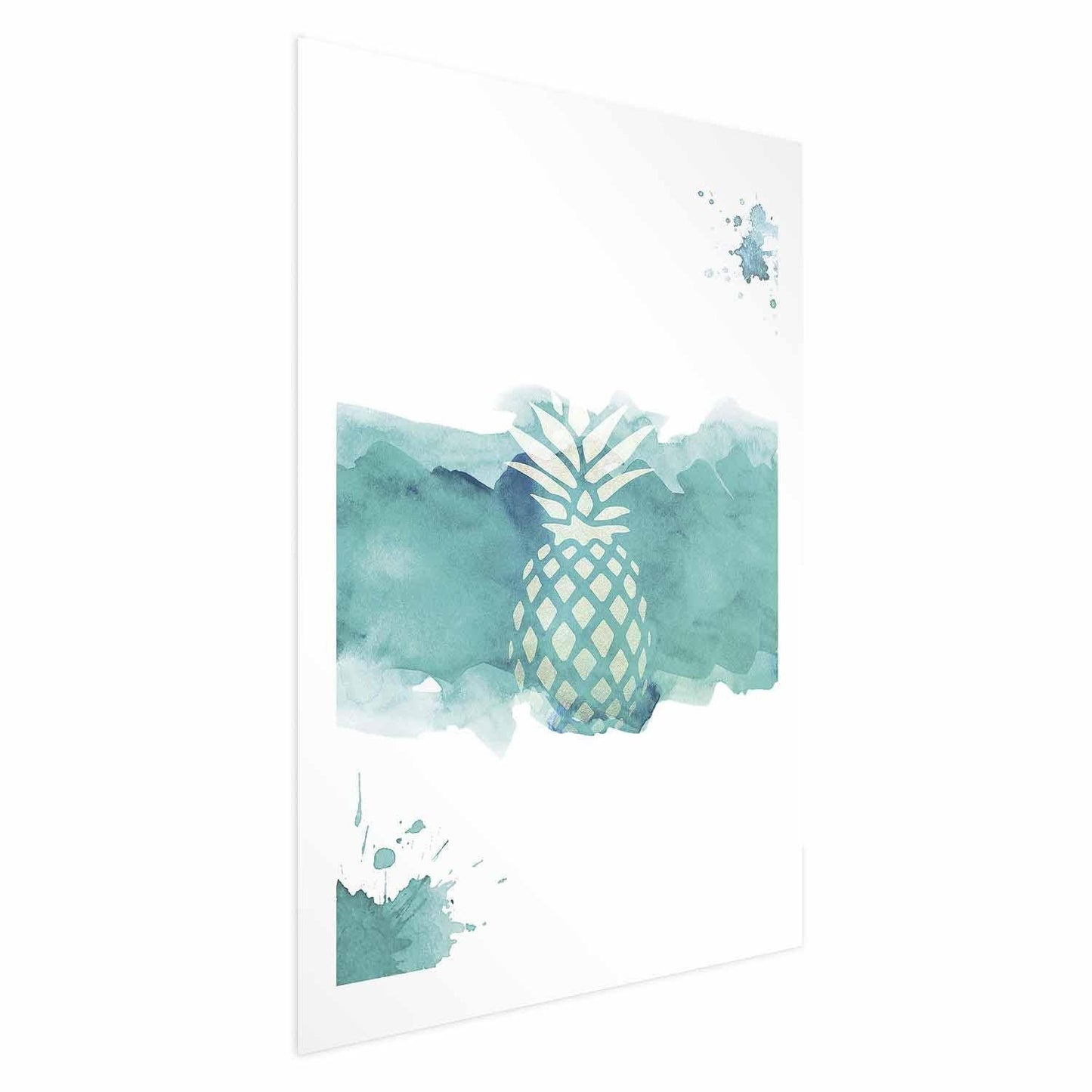Poster - Watercolor Pineapple Artgeist