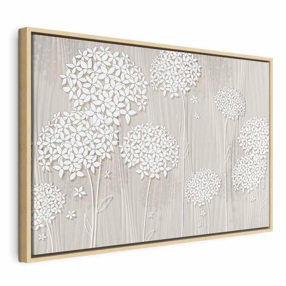 Leinwandbild - Flowers in the Wind