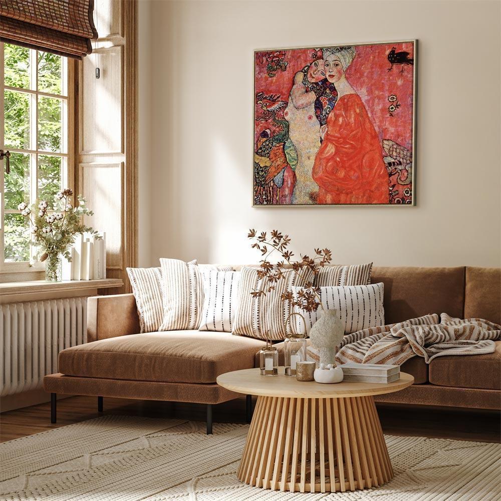 Leinwandbild - Gustav Klimt – The Women Friends