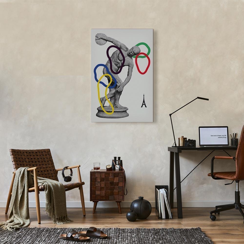 Leinwandbild - Collage Graphic