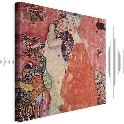 Leinwandbild - Gustav Klimt – The Women Friends