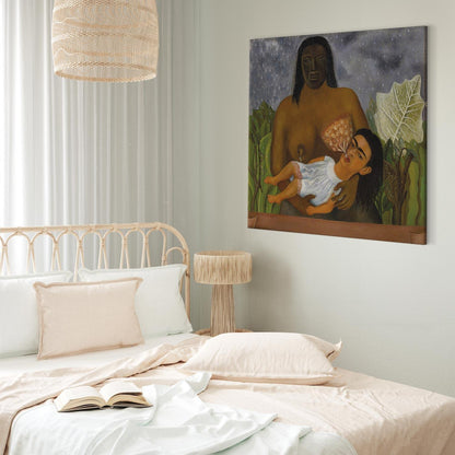 Leinwandbild - Frida Kahlo – My Nurse and I