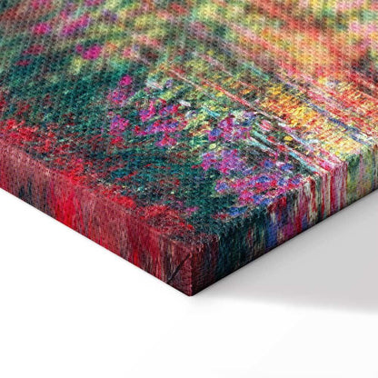 Leinwandbild - Claude Monet – The Japanese Footbridge