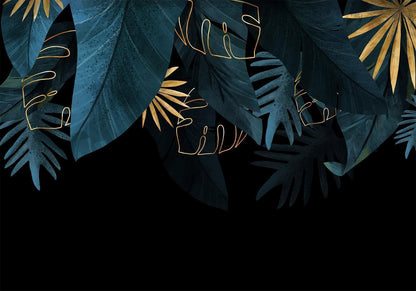 Fototapete - Leaves Composition - Second Variant Artgeist