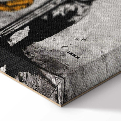Leinwandbild - Banksy - collage