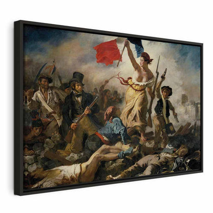 Leinwandbild - Eugène Delacroix – Liberty Leading the People