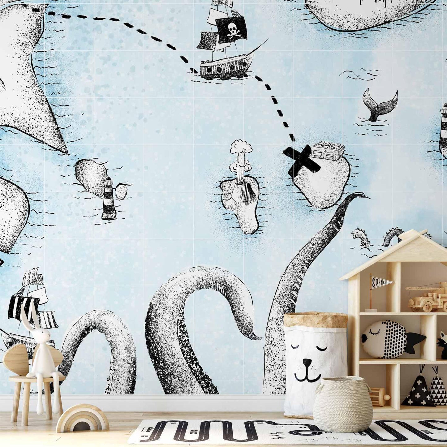 Fototapete - Treasure Map