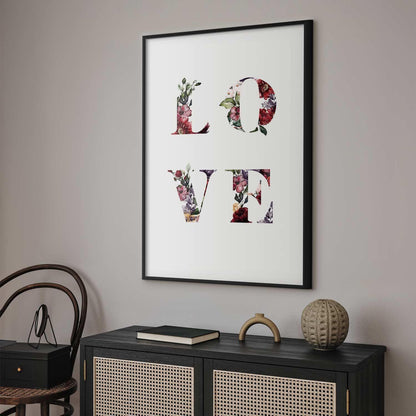 Poster - Love in Flowers Artgeist