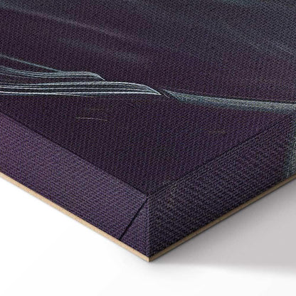 Leinwandbild - Epic Light Play: The Sun Battling for Dominance Over the Clouds