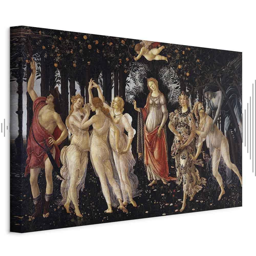 Leinwandbild - Sandro Botticelli – Primavera