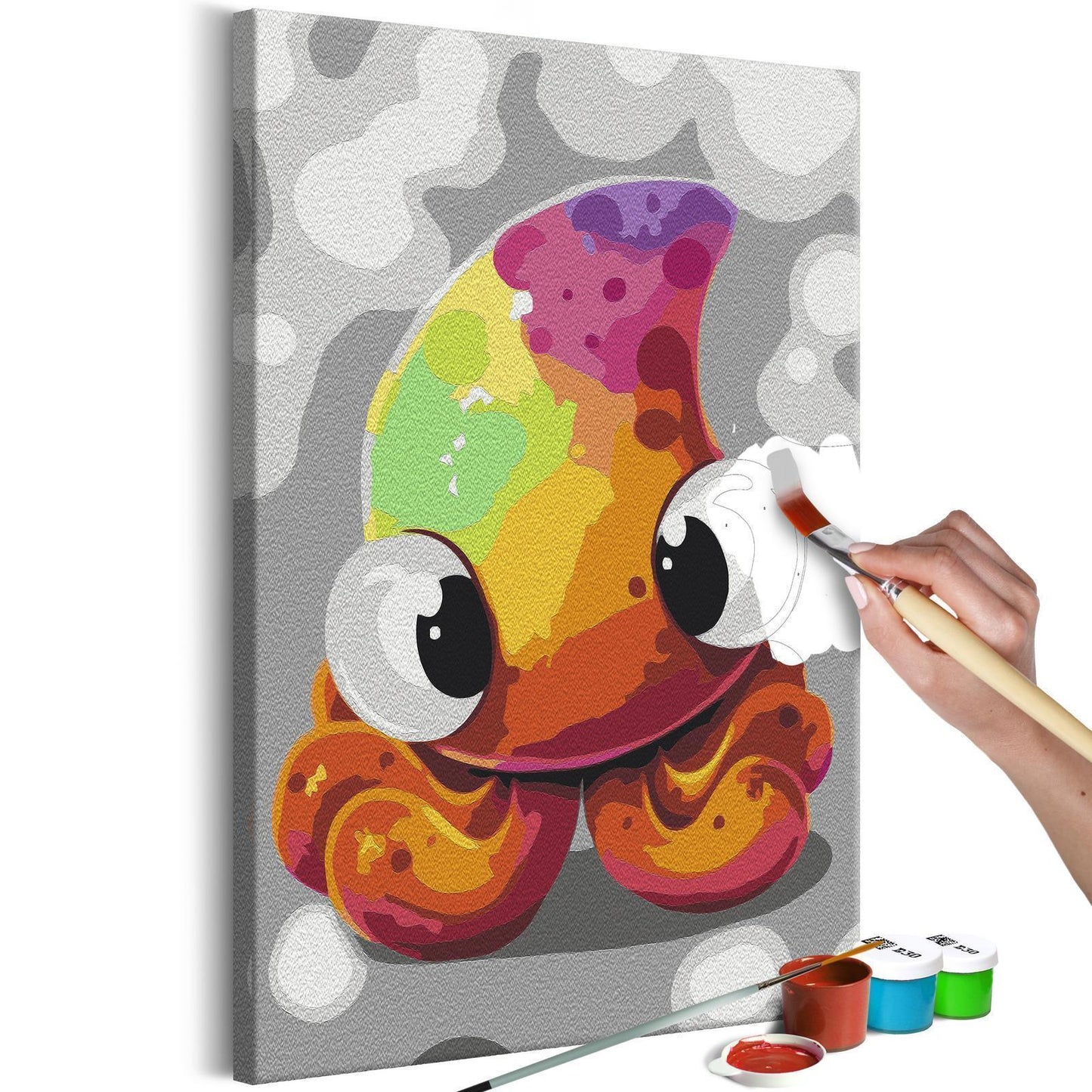Malen nach Zahlen - Funny Octopus