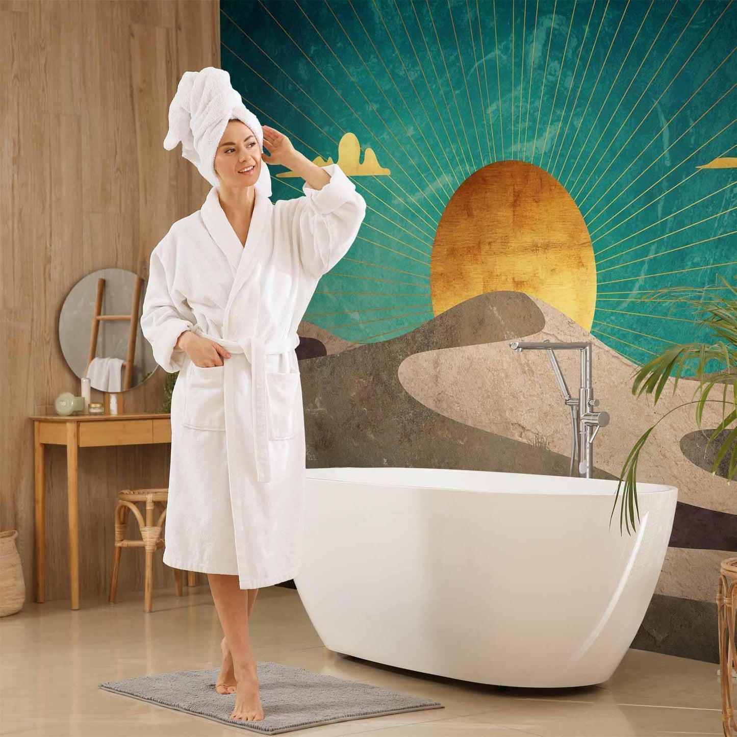 Fototapete - Morning in the Desert