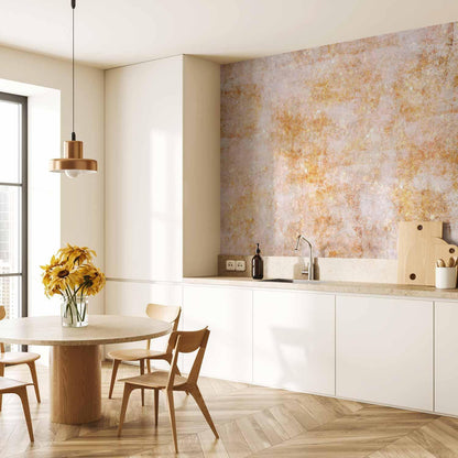 Fototapete - Sun explosion - abstract composition with uniform background in patterns