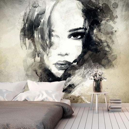 Fototapete - Mysterious Girl Artgeist