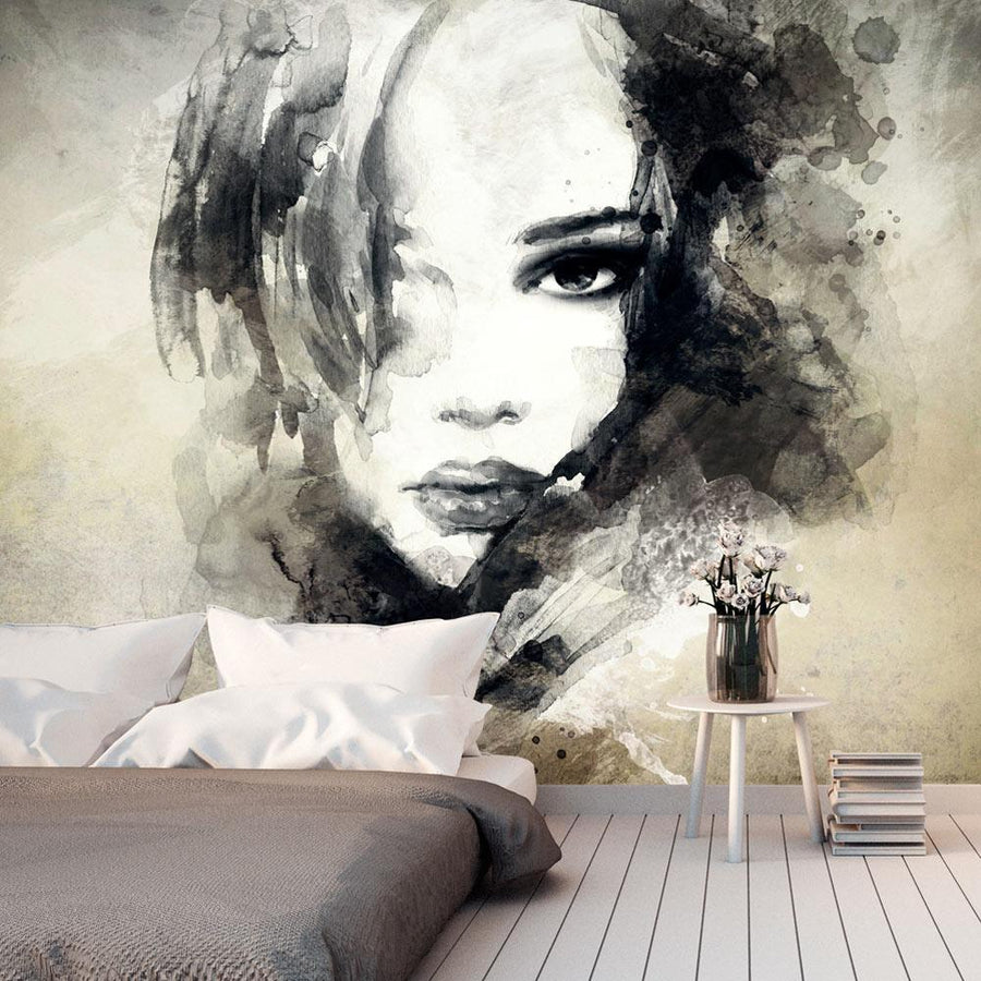 Fototapete - Mysterious Girl Artgeist