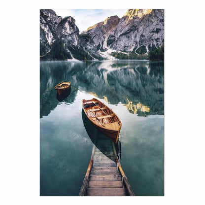 Poster - Boats in the Dolomites