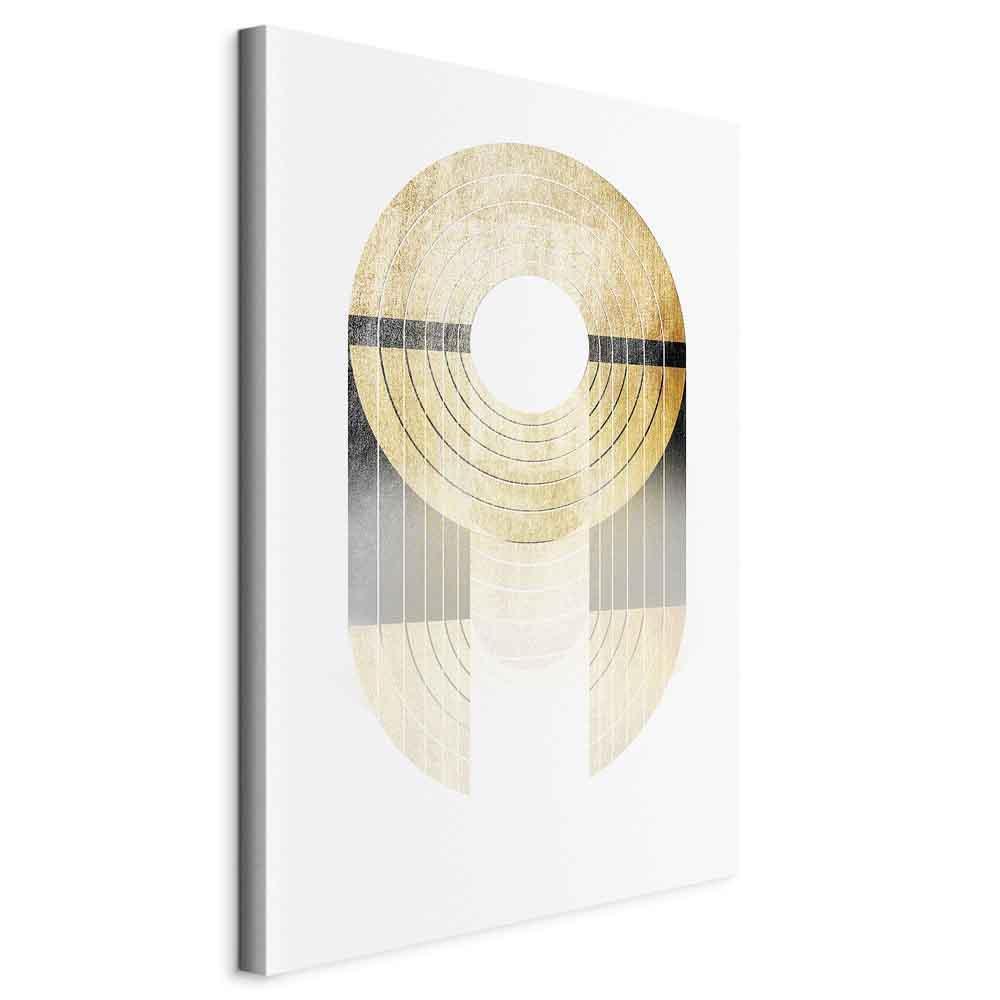 Leinwandbild - Gold Trophy (1 Part) Vertical