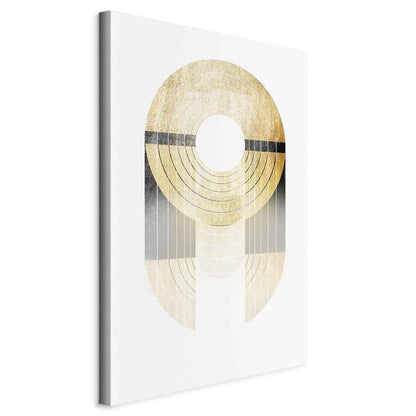 Leinwandbild - Gold Trophy (1 Part) Vertical