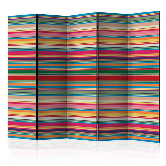 Paravent - Subdued stripes II Artgeist