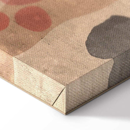 Leinwandbild - Amber Kaleidoscope (1 Part) Vertical