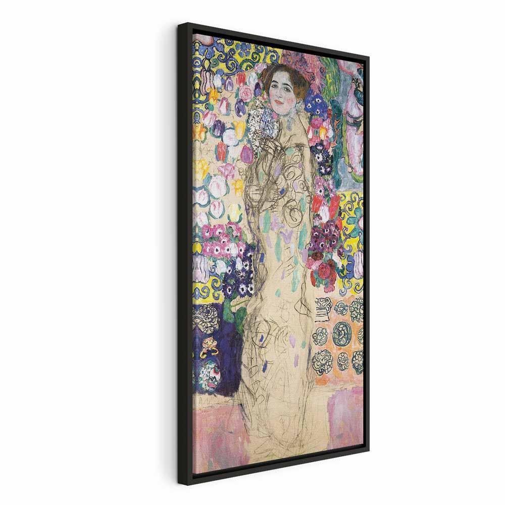 Leinwandbild - Gustav Klimt – Portrait of Maria Munk