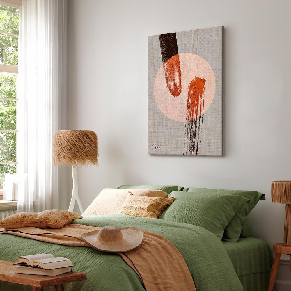 Leinwandbild - Two Comets (1 Part) Vertical