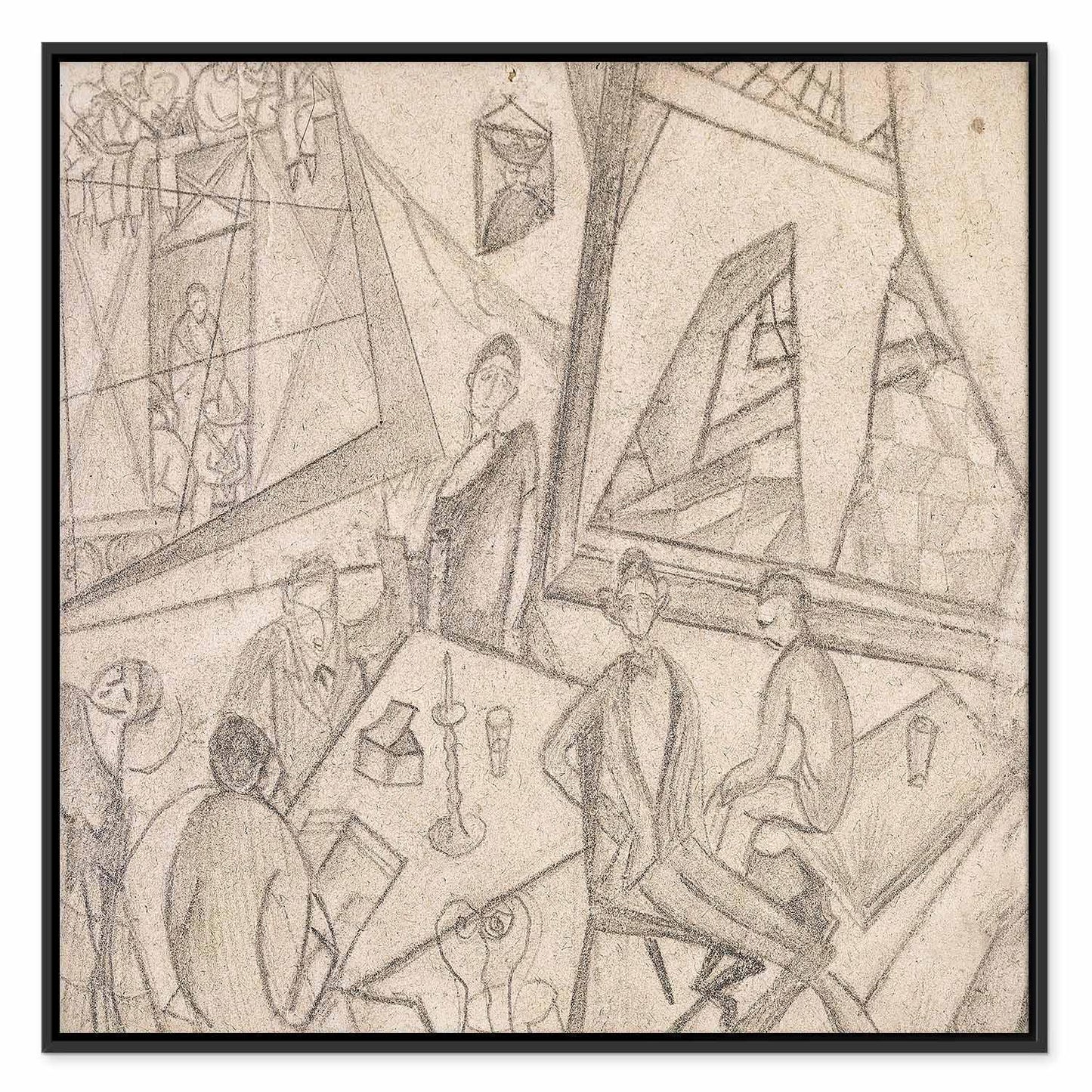 Leinwandbild - Frida Kahlo – Frida and Her Contemporaries