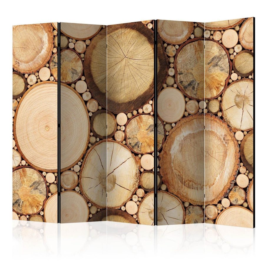 Paravent - Wood grains II Artgeist