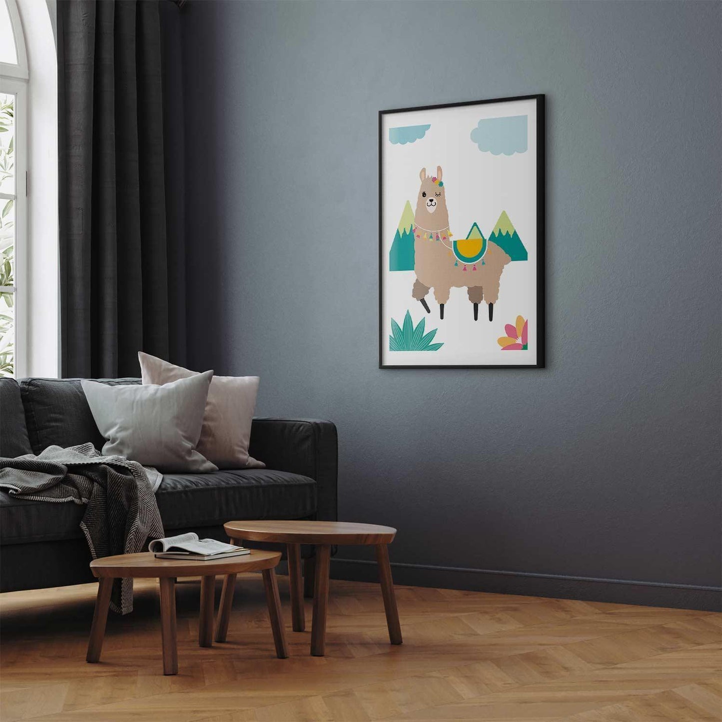 Poster - Extraordinary Llama Artgeist