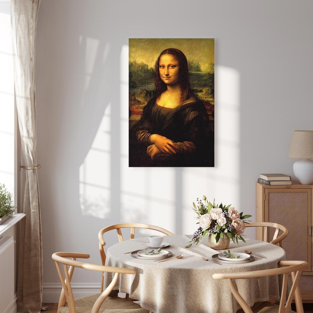 Leinwandbild - Leonardo da Vinci – Mona Lisa