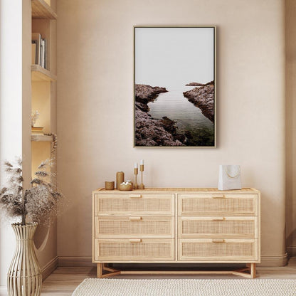 Leinwandbild - Rocky Harbor (1 Part) Vertical