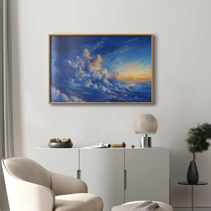 Poster - When the Sky Becomes Canvas: A Masterpiece of Nature in the Clouds