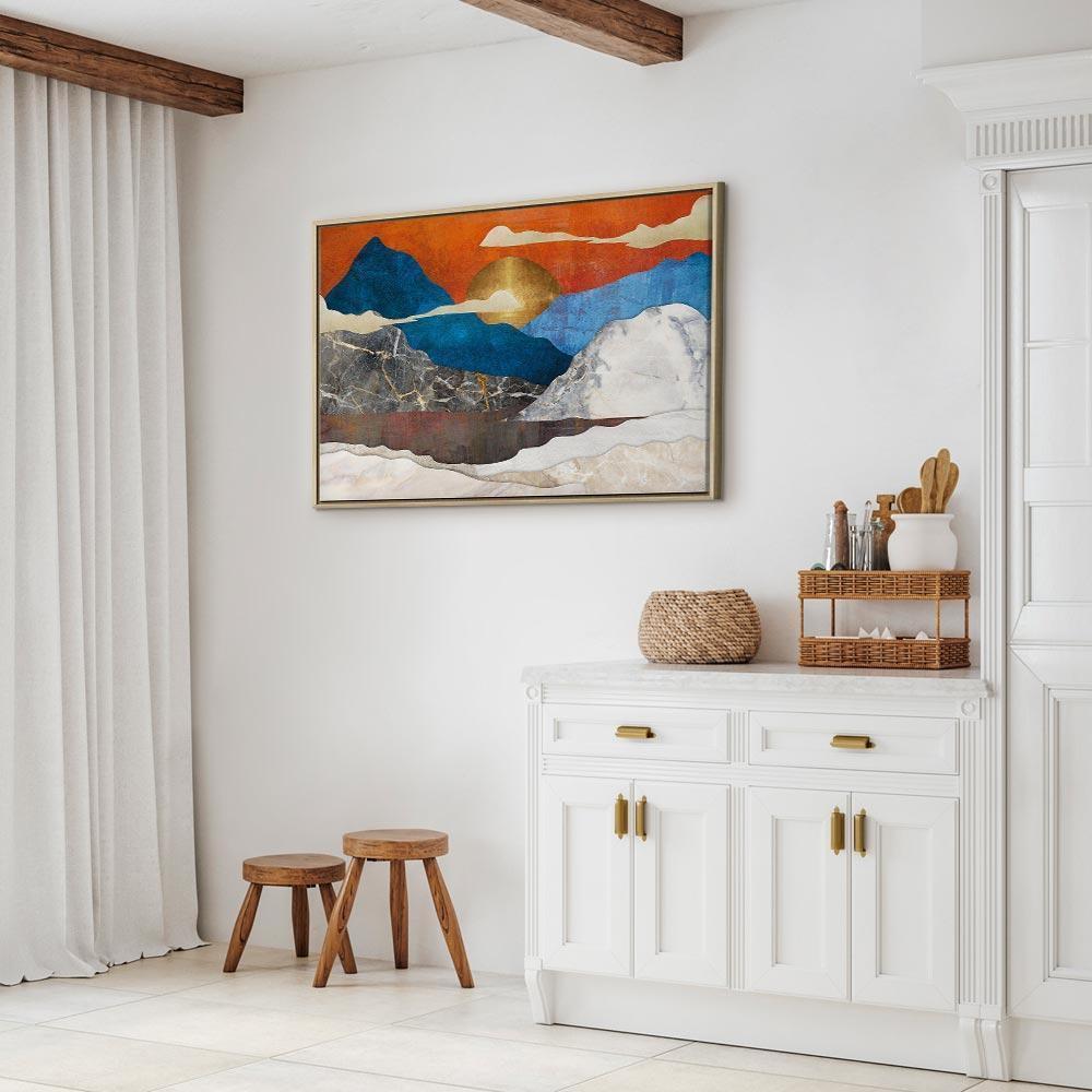 Leinwandbild - Mountain Idyll (1 Part) Wide