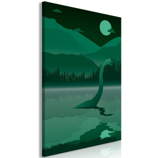 Leinwandbild - Loch Ness (1 Part) Vertical Artgeist