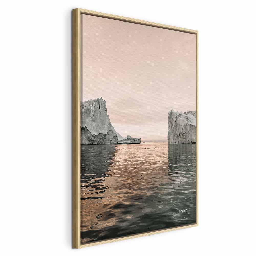 Leinwandbild - Ice Statues (1 Part) Vertical