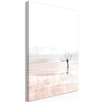 Leinwandbild - Watercolor Landscape (1 Part) Vertical Artgeist