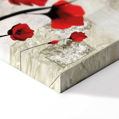 Leinwandbild - Scarlet Field