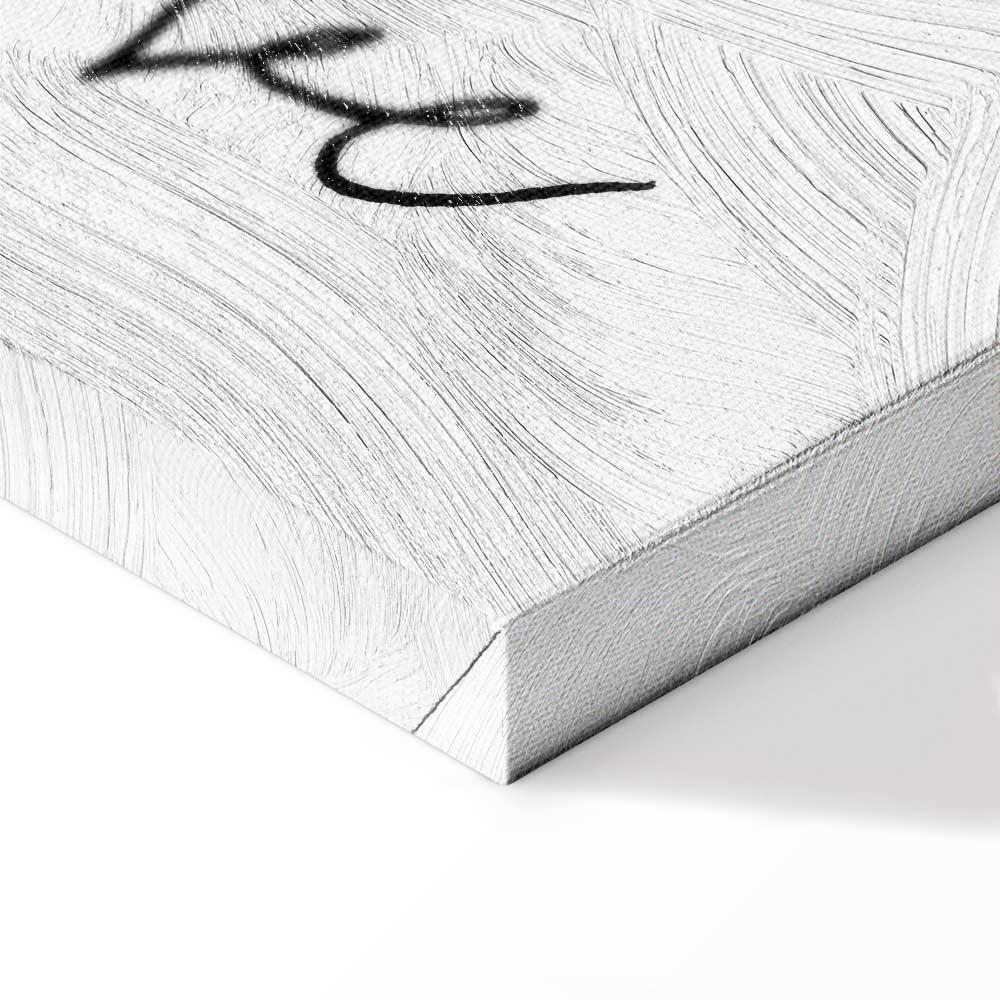 Leinwandbild - Connected in the Clouds (1 Part) Vertical