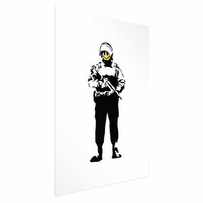 Poster - Smiling Policeman