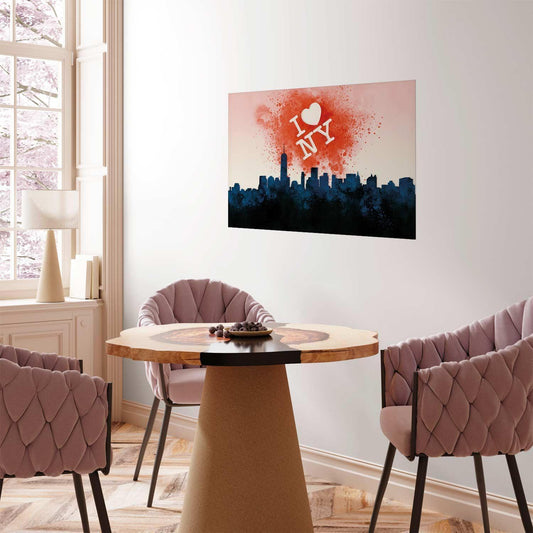 Poster - I Love NY Artgeist