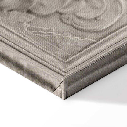 Leinwandbild - Relief: Apollo and Muses