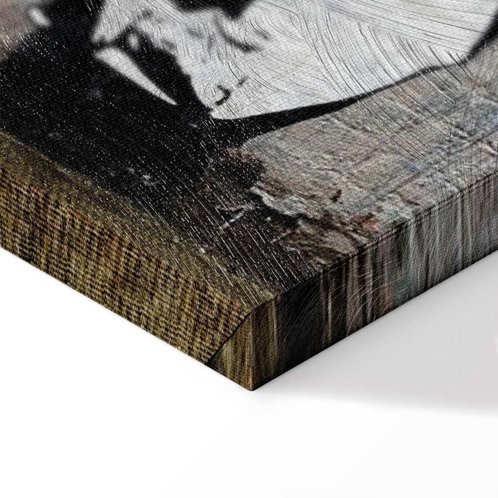 Leinwandbild - Mario and Cop by Banksy