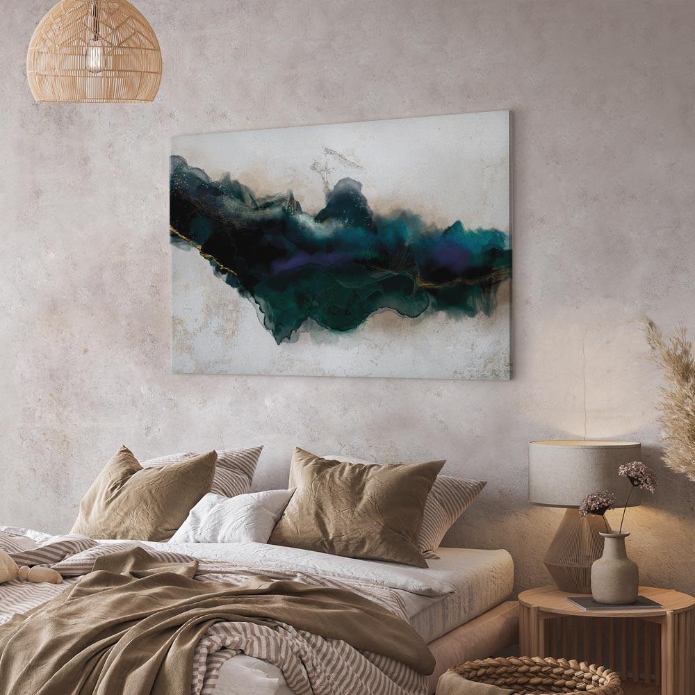 Leinwandbild - Rift of Blue (1 Part) Wide