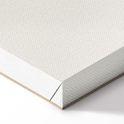 Leinwandbild - Badminton Shuttlecock on an Orange Circle Background